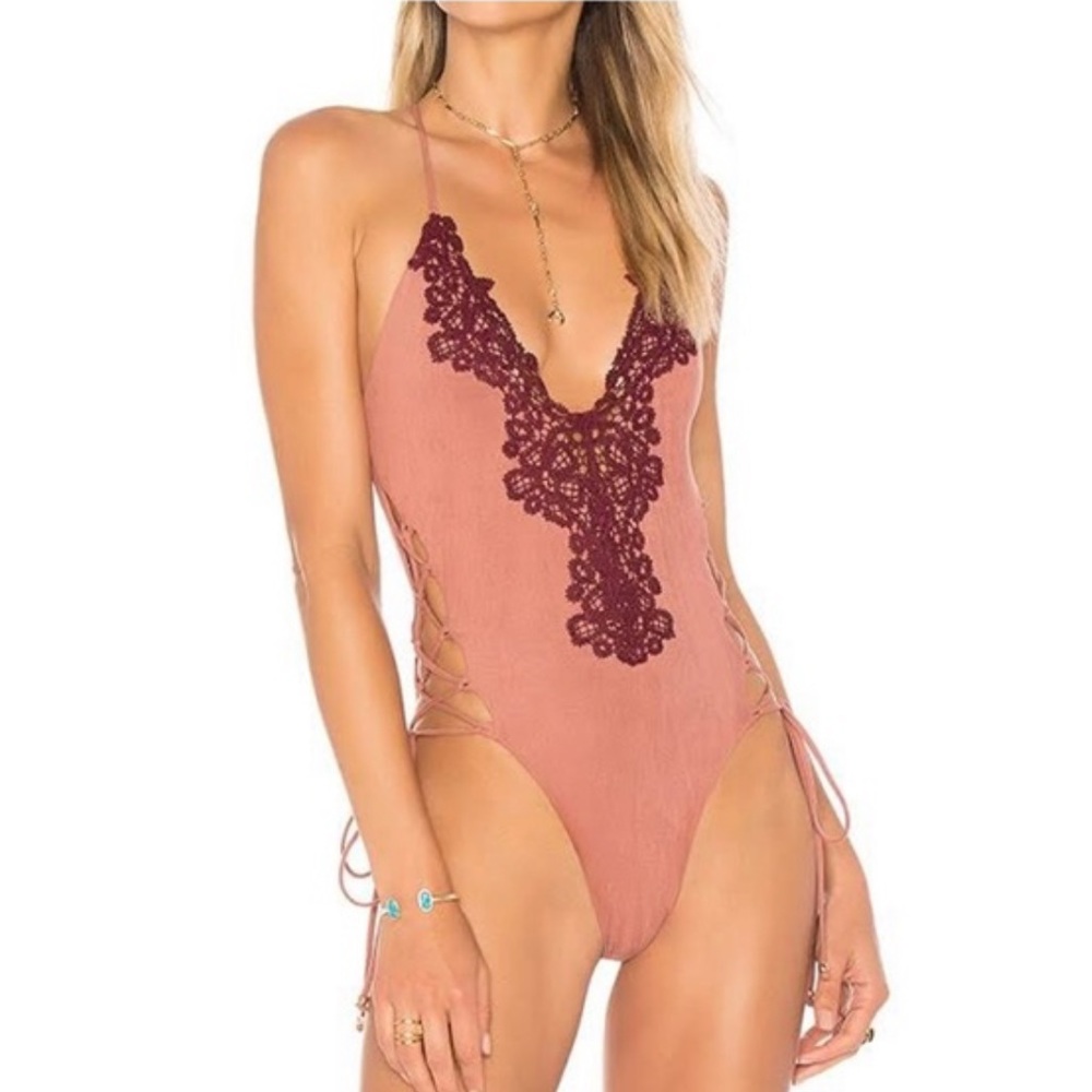 NWOT Blue Life One Piece